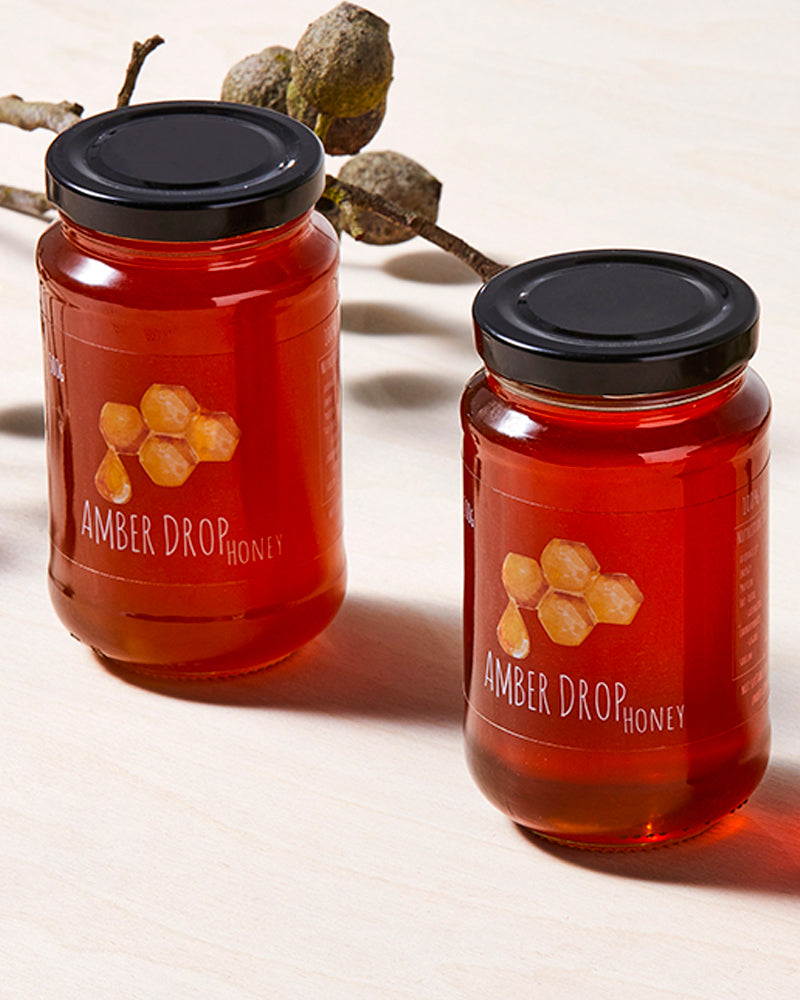 Amberdrop Raw Honey 500g